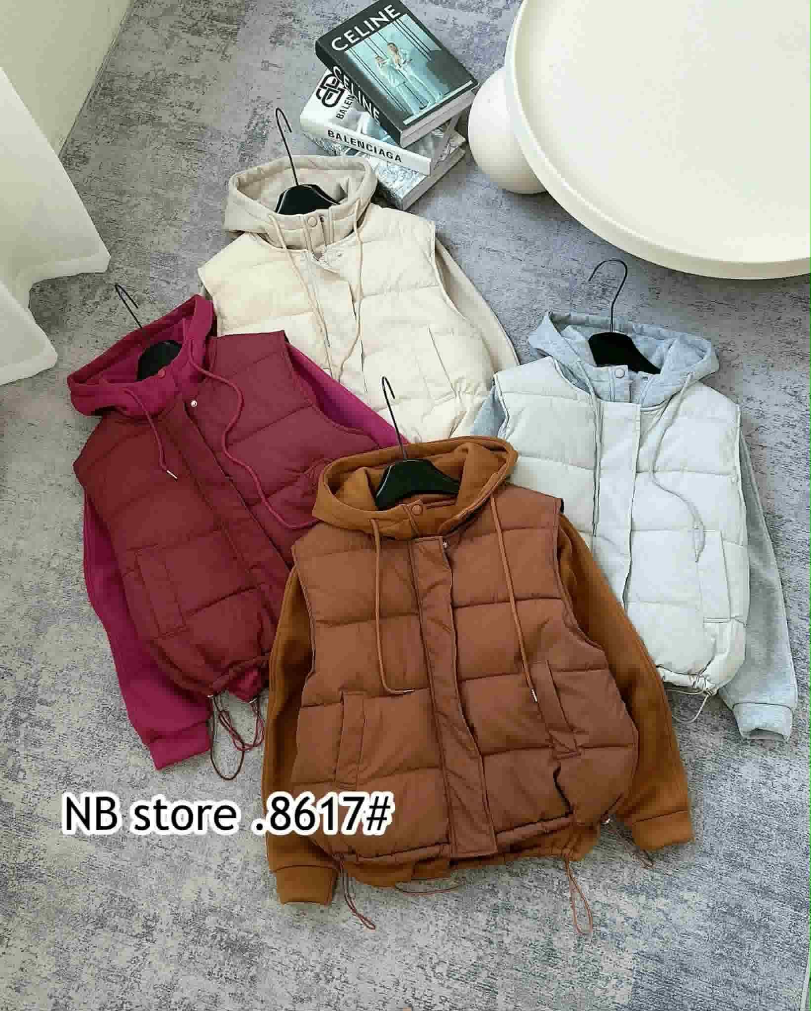  áo nỉ + gile phao 8617 A102 