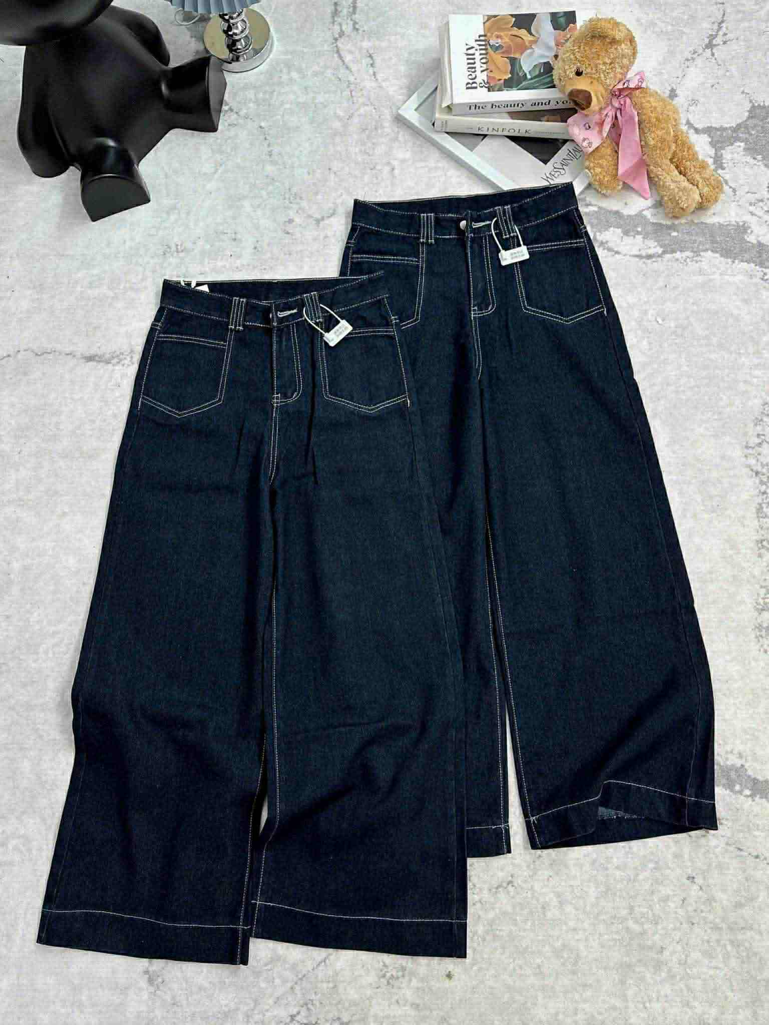  Quần than túi viền chỉ Q1 