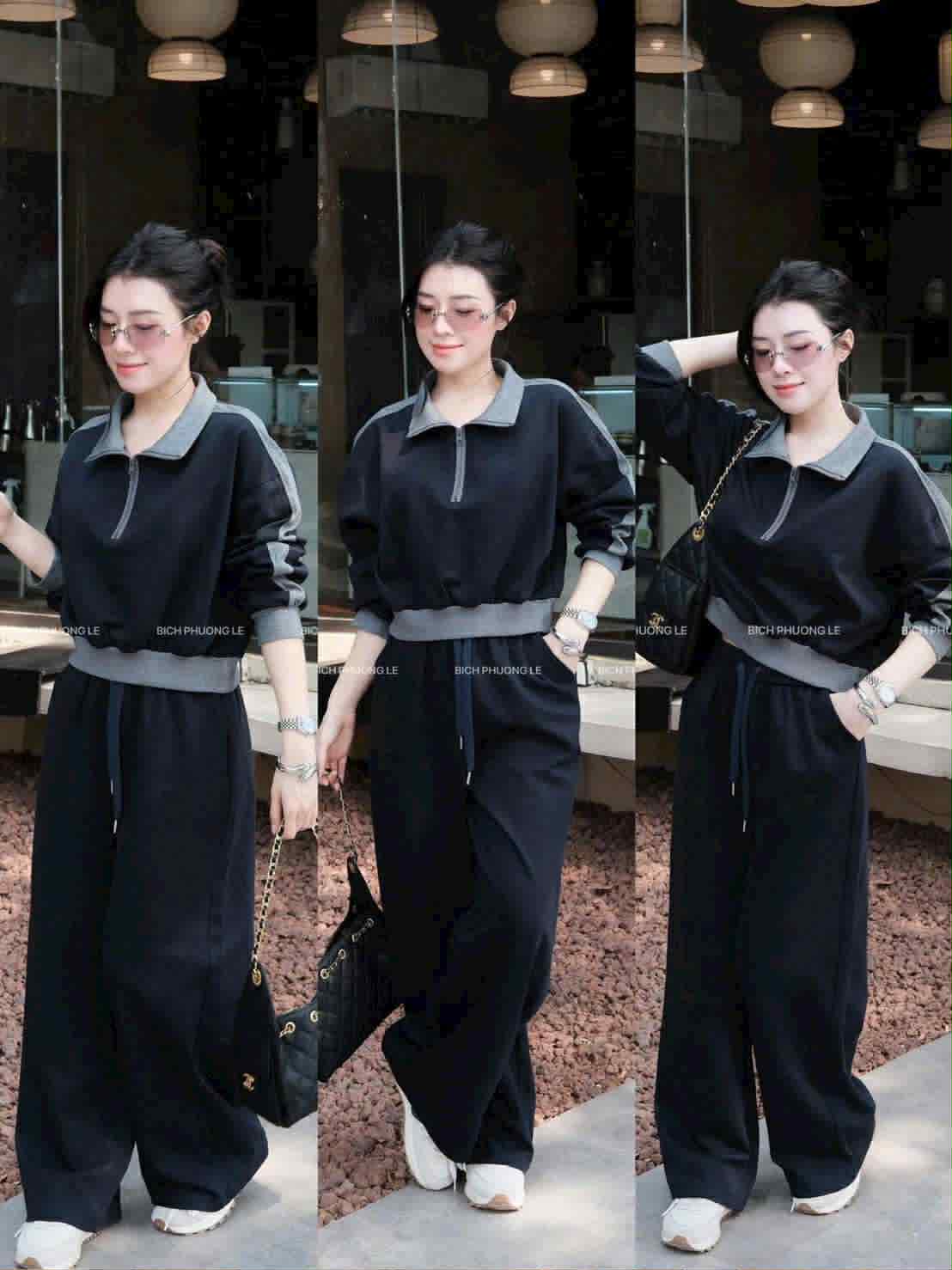  Bộ thể thao xanh than B8 