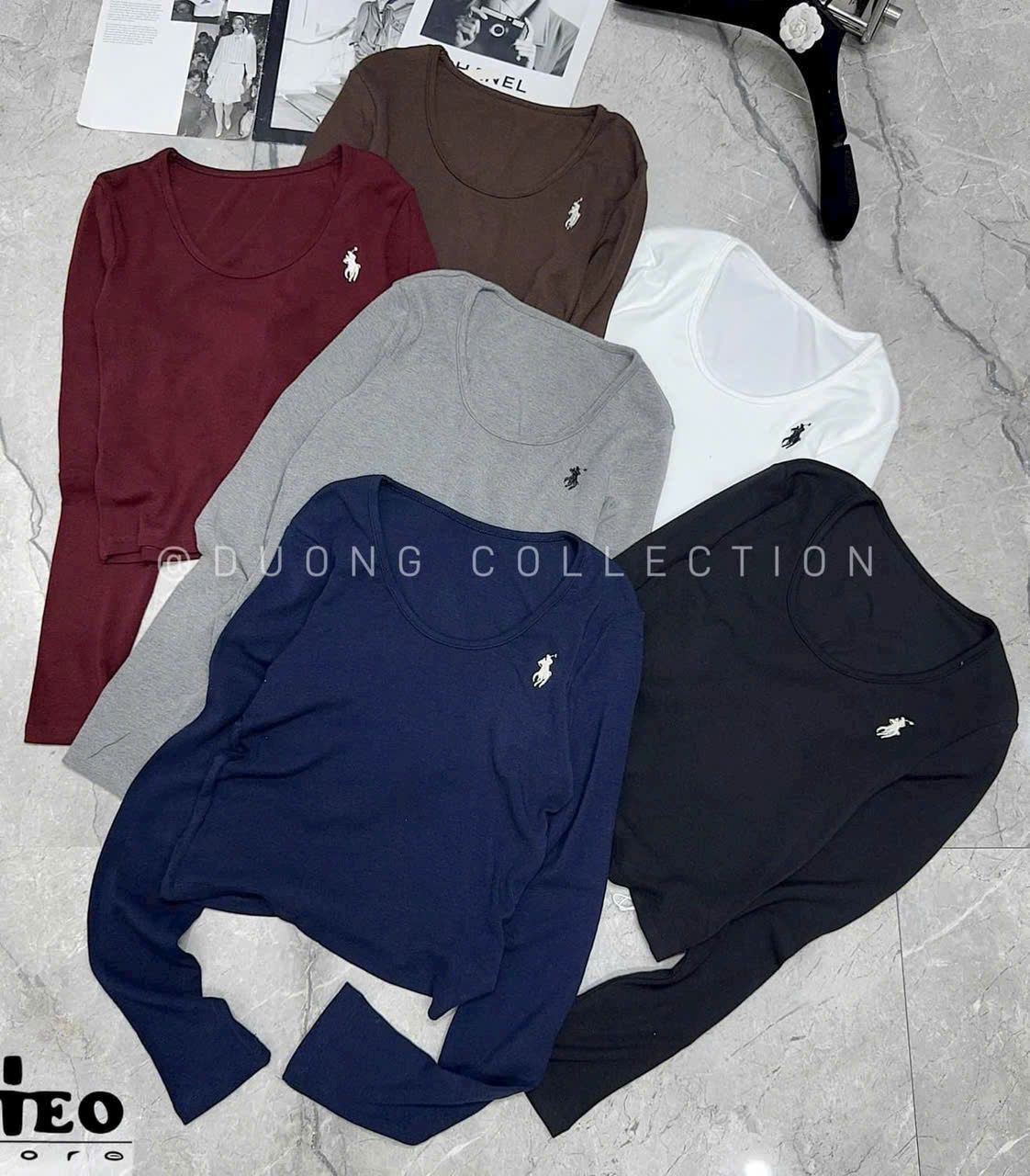  Áo ngựa cổ vuông dài tay A527 