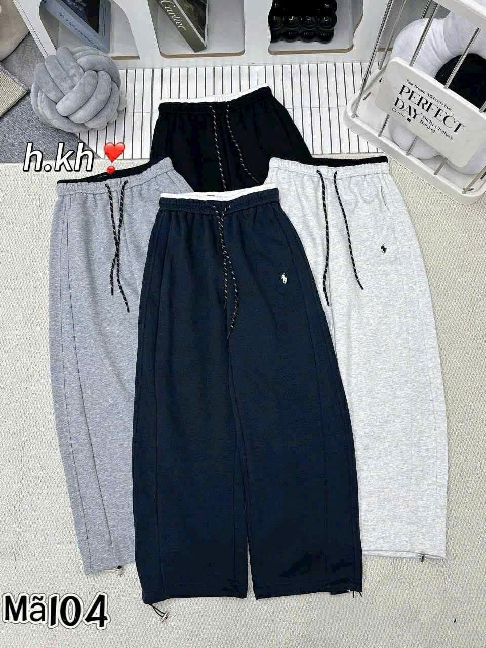  quần nỉ phối cạp Q23 