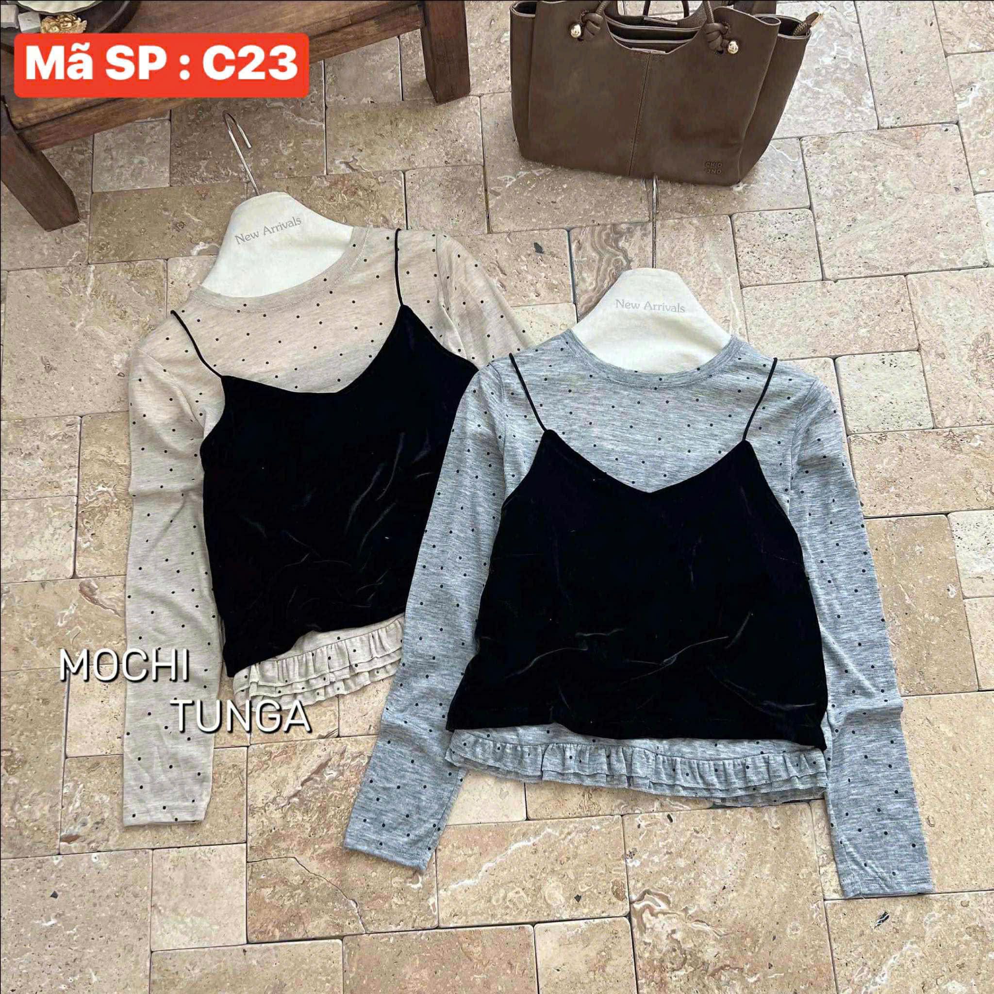  set áo chấm bi C23 