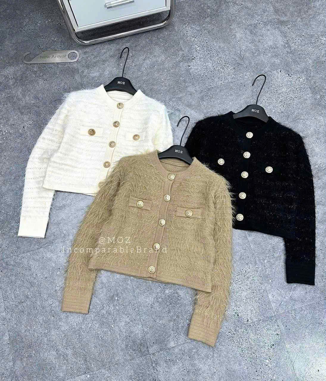  khoác lông cúc vàng A65 