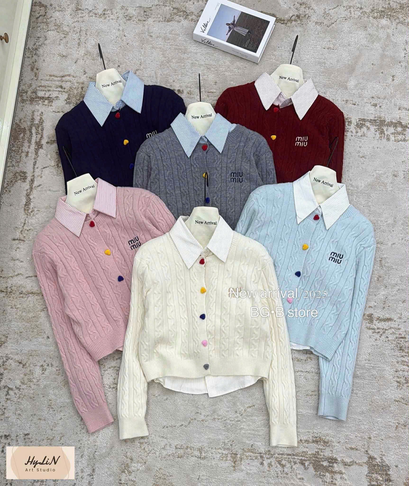  Set sơ mi + len miu A60 