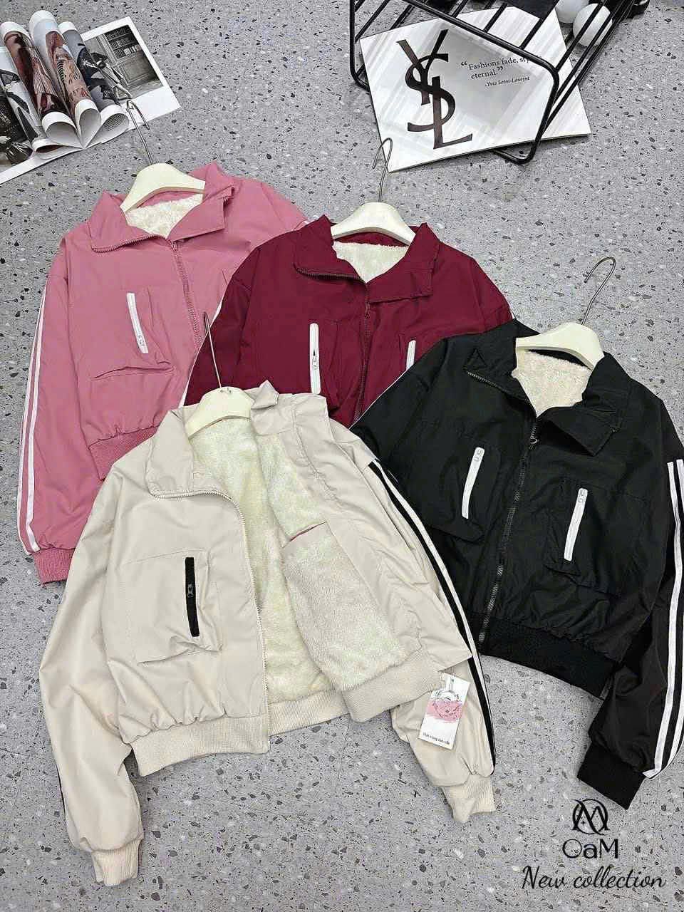  gió sọc lót lông A61 