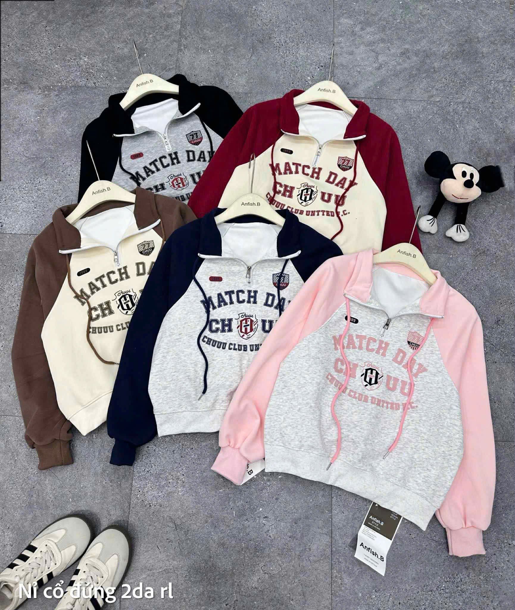  Aó nỉ tay phối A84 