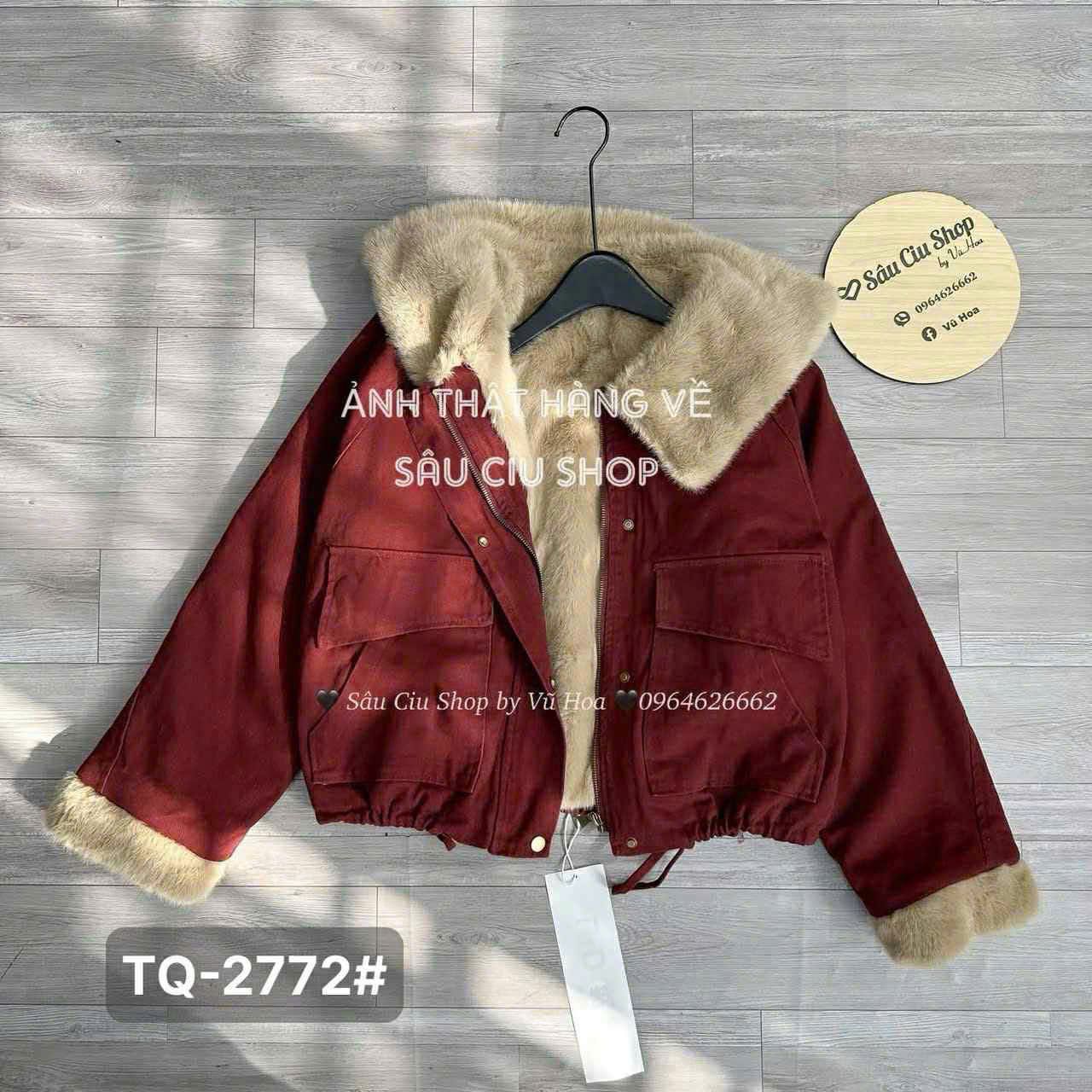  Khoác kaki lót lông A101 