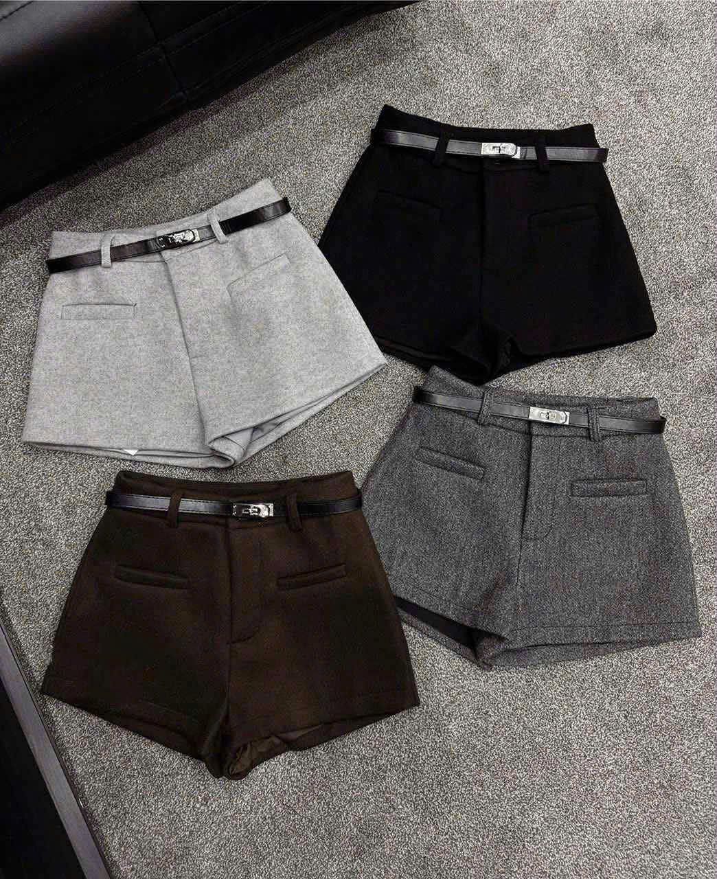  Quần dạ kèm đai QC Q15 