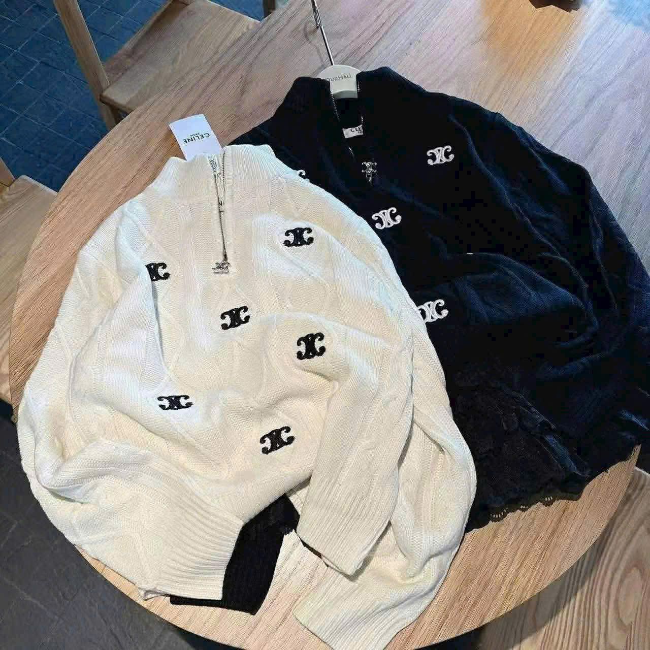  Áo len X khóa A131 