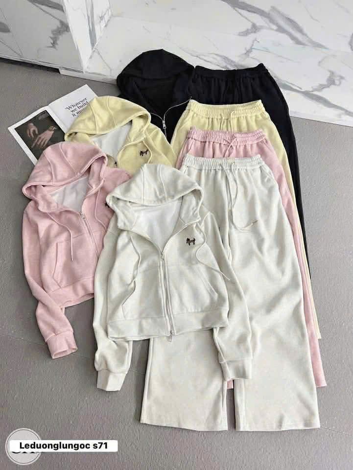  Bộ len thỏ khóa thêu ngựa B62 