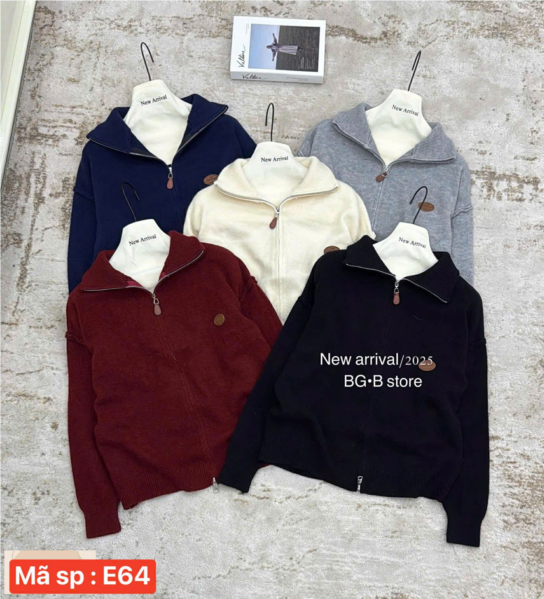  LEN CỔ KHÓA MÁC DA  E64 