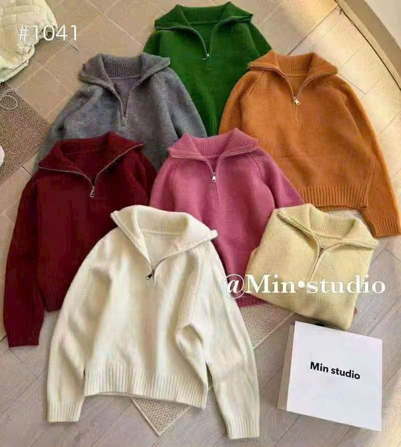  Aó len khóa nhiều màu E66 