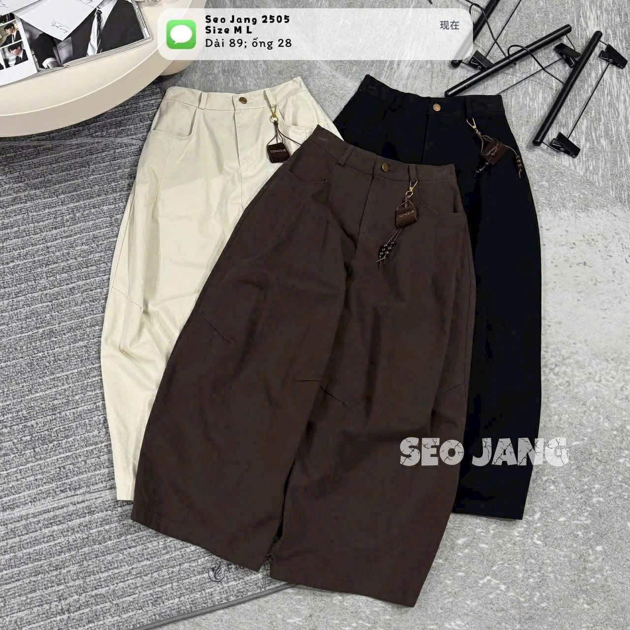  Quần kaki ống bom Q61 