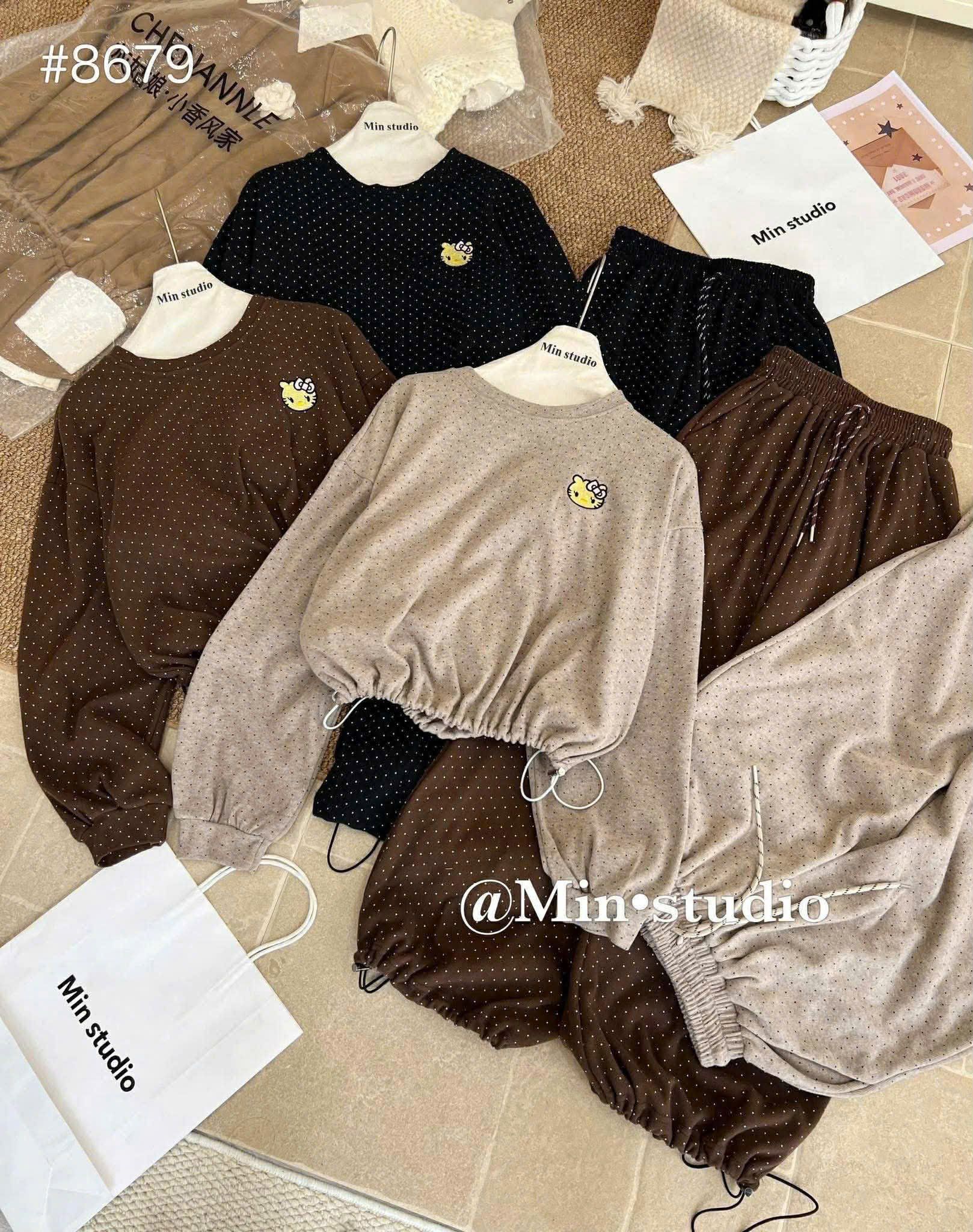  Bộ mèo chấm bi B77 