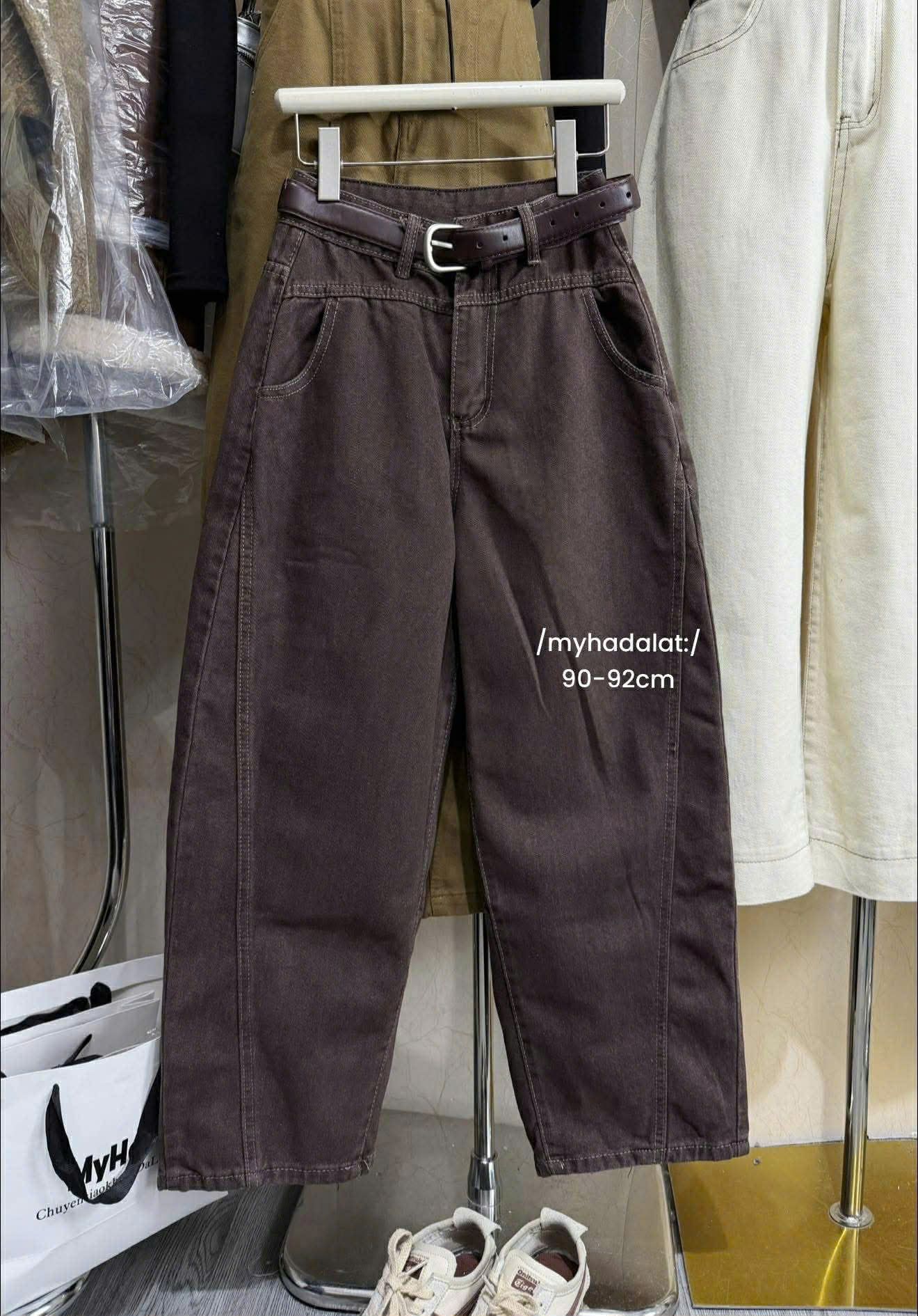  Quần bò nâu 8398 Q72 