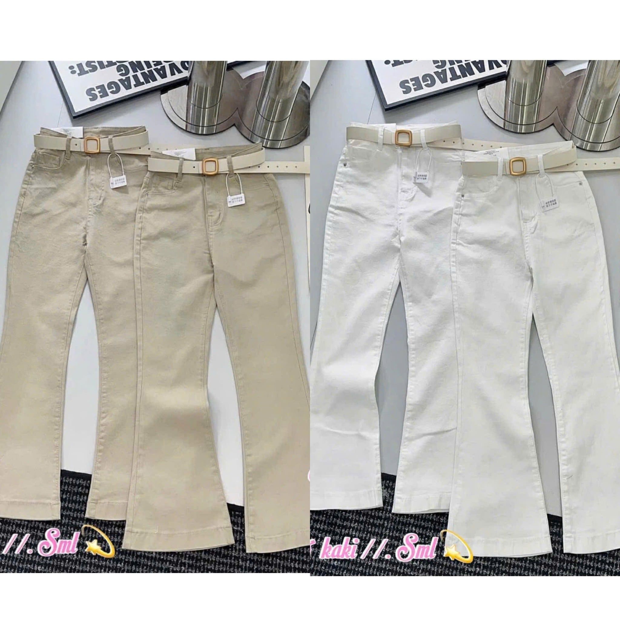  Quần loe nấm  Q112 