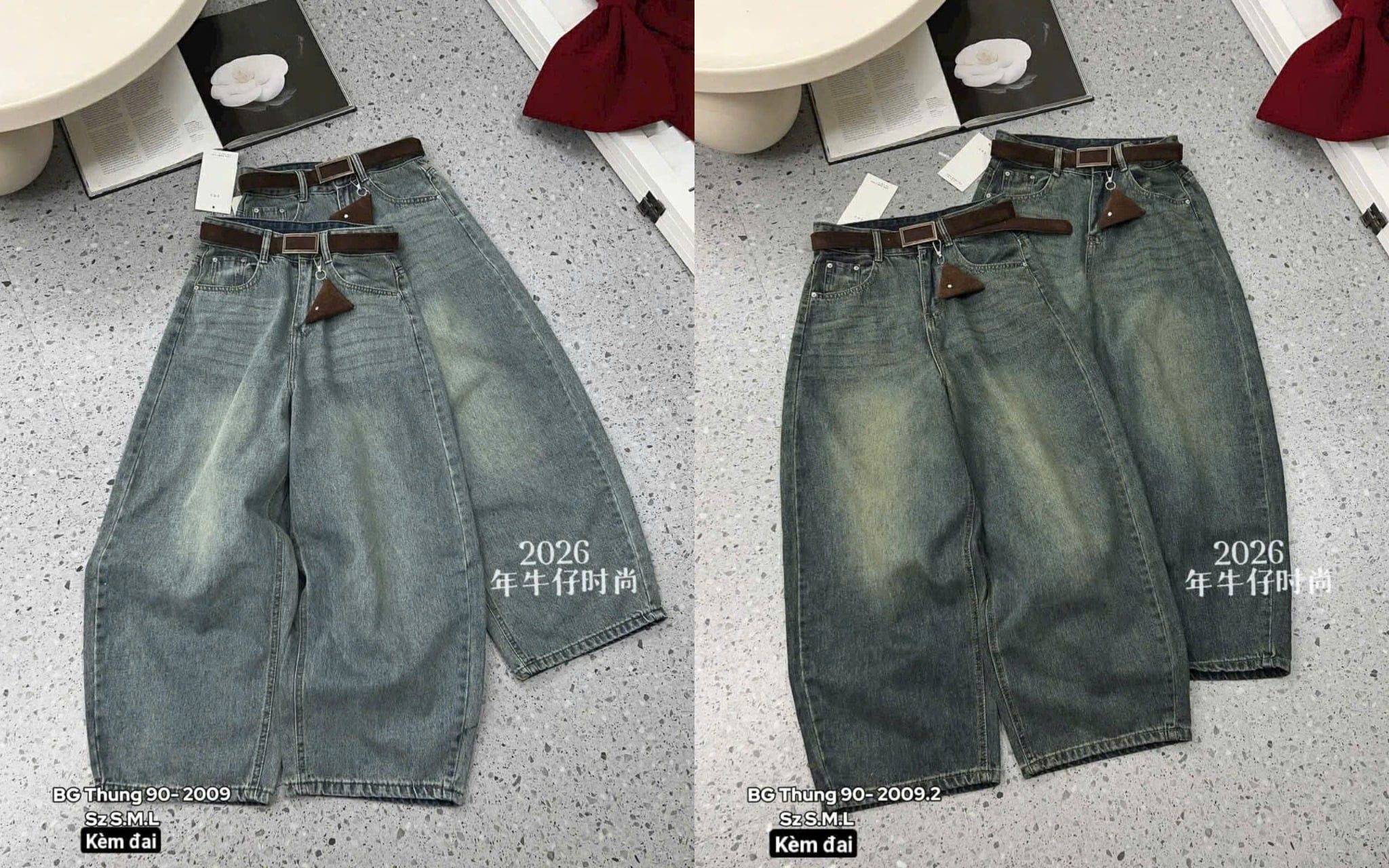  Quần baggy thụng kèm TL 2009 Q113 