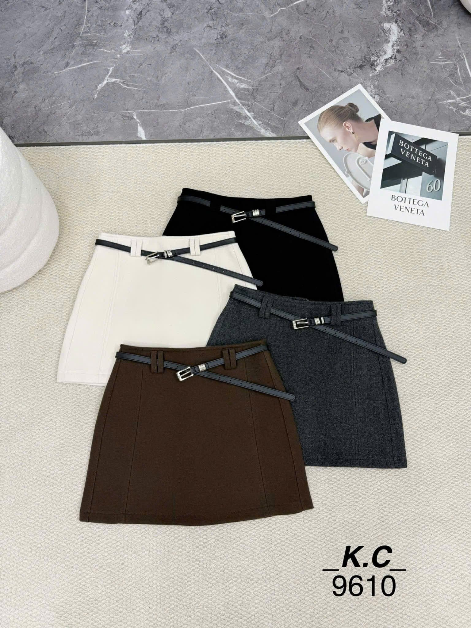  Chân váy dạ gân CV40 