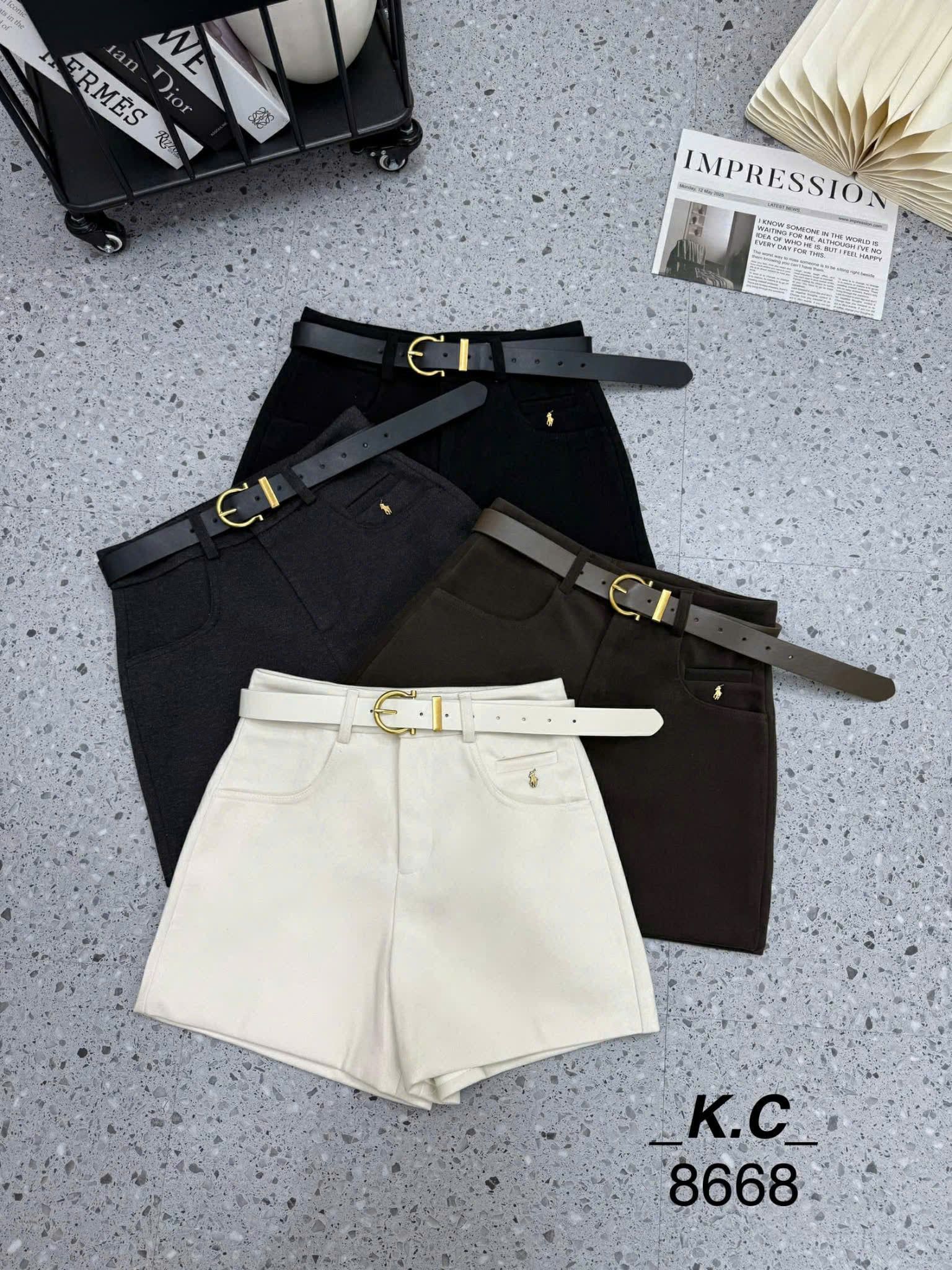  Quần soc dạ tag túi nhỏ Q155 