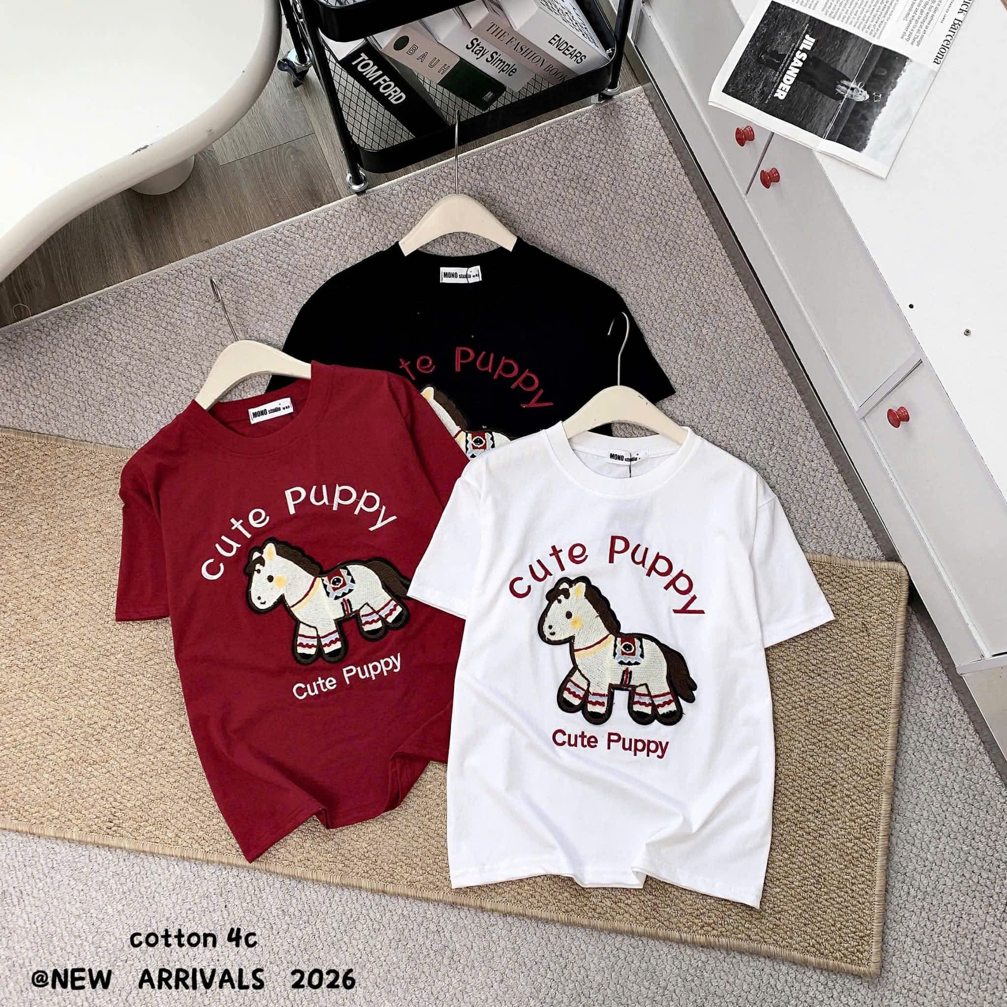  Áo phông ngựa thêu A15 