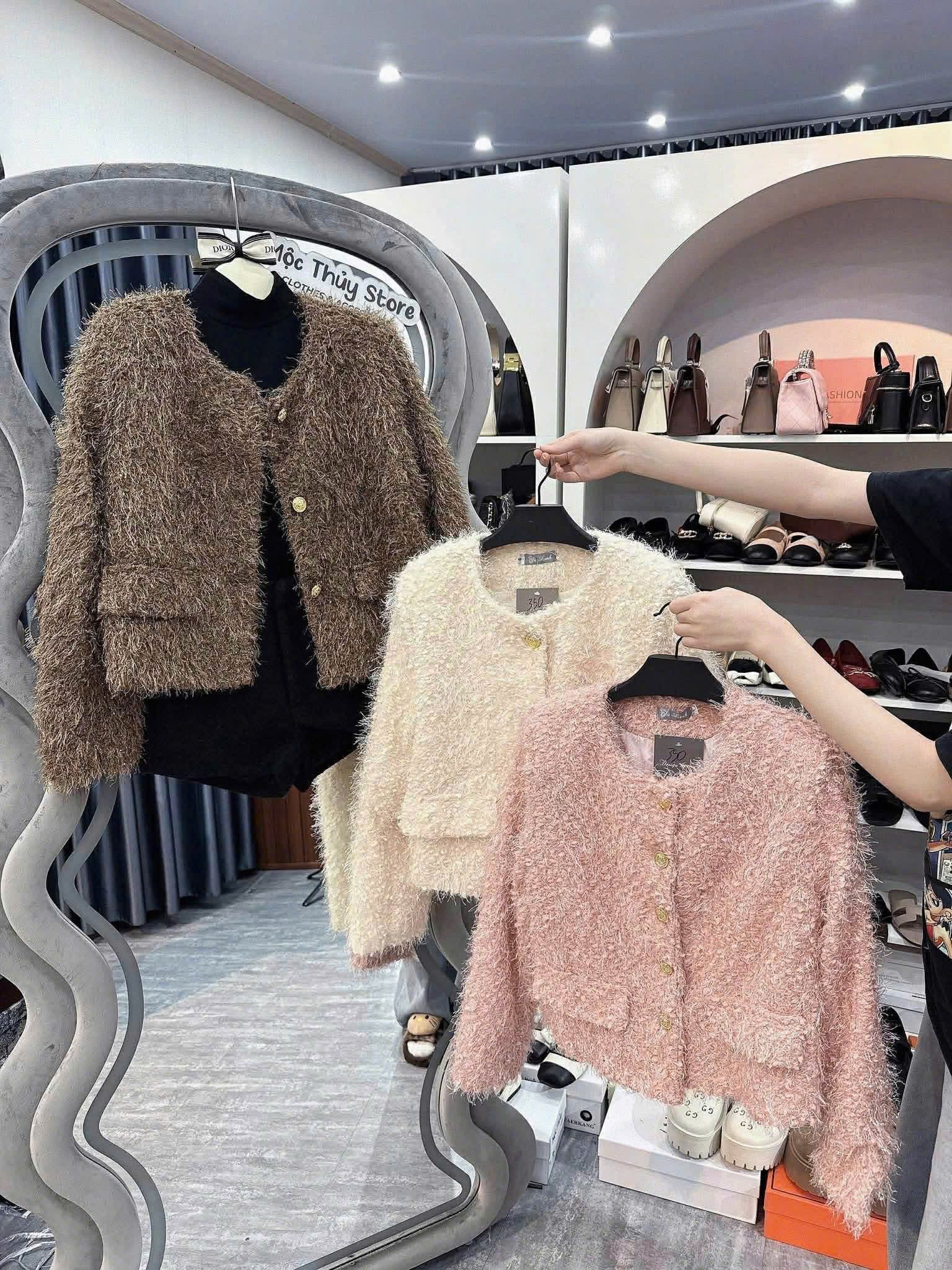  Áo dạ tua rua mới A26 