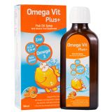  Omega Vit Plus+ Hỗ Trợ Tăng Cường Sức Khoẻ Thị Lực & Trí Não Cho Trẻ Em Chai 100ml 