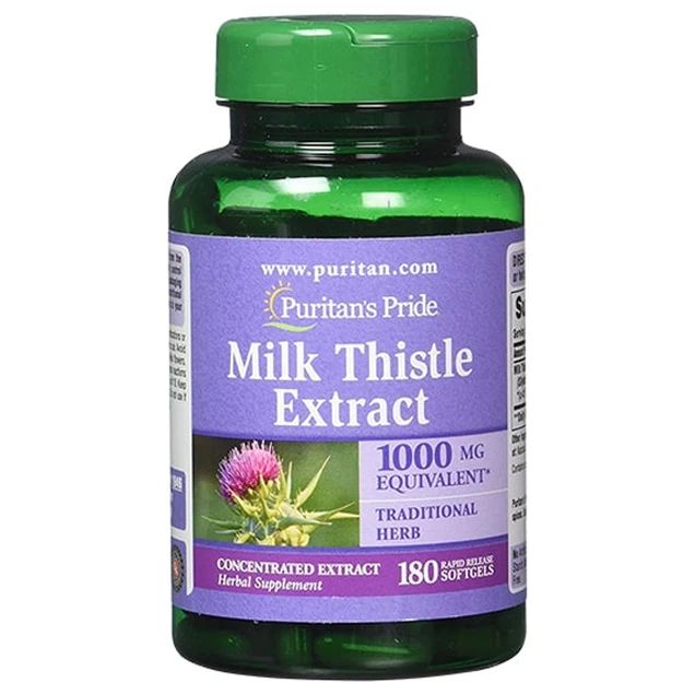  Viên Bổ Gan Milk Thistle Extract - Hỗ Trợ Giải Độc Gan Hộp 150 viên 