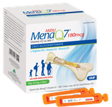  MIDU MENAQ7 180mcg - Giúp Phát Triển Chiều Cao & Bổ Sung Canxi Cho Mọi Lứa Tuổi, Hộp 30 ống 
