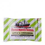  Kẹo con tàu không đường Fisherman's Friend vị táo, quế và menthol (25g) 
