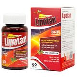  Lipotan - Viên Uống Hỗ Trợ Cải Thiện Mỡ Máu, Ngăn Ngừa Tim Mạch & Xơ Vữa Động Mạch (Hộp 60 viên) 