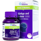 Thực phẩm bảo vệ sức khỏe Ginkgo and Brahmi 3000 (60 viên) 
