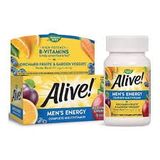  Alive Men's Energy - Viên Uống Hỗ Trợ Thúc Đẩy Sức Đề Kháng & Bảo Vệ Cơ Thể Cho Nam(  Hộp 50 viên) 