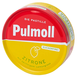  Kẹo ngậm ho không đường Pulmoll Zitrone hương chanh giảm ho, dịu họng (50g) 