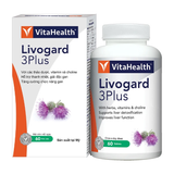  Viên uống bổ gan Livogard 3Plus- giúp tăng cường chức năng gan, thanh nhiệt giải độc gan (60 viên) 
