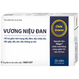  Thực phẩm bảo vệ sức khỏe Vương Niệu Đan (20 viên) 