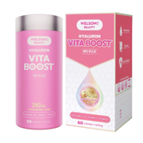  Viên uống WELSON BEAUTY Hyaluron Vita Boost 240mg hỗ trợ cấp ẩm đẹp da (Hộp 60 viên) 