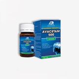  Avacetam 500 - Viên Uống Hỗ Trợ Điều Trị Thiểu Năng Tuần Hoàn Máu Não 