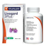  Viên uống bổ gan Livogard 3Plus- giúp tăng cường chức năng gan, thanh nhiệt giải độc gan (60 viên) 