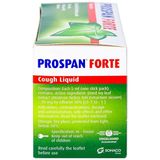  Thuốc Prospan Forte dạng gói trị viêm đường hô hấp kèm theo ho, viêm phế quản mạn tính (21 túi) 