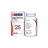  Thực phẩm bảo vệ sức khỏe VitaHealth Supa Formula 3 Plus (hộp 30 viên ) 