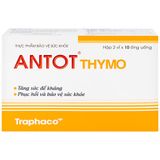  Dung dịch uống Antot Thymo Traphaco tăng cường sức đề kháng (2 vỉ x 10 ống x 10ml) 