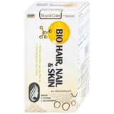 Viên uống BIO Hair, Nail & Skin Royal Care hỗ trợ cải thiện sạm da, khô da, giúp móng tóc chắc khỏe (30 viên) 