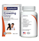  Thực phẩm bảo vệ sức khỏe VitaHealth Crowning Glory giúp tóc bóng mượt và chắc khỏe (30 viên) 