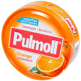  Kẹo ngậm ho không đường Pulmoll Pastillen Orange + Vitamin C vị cam (50g) 