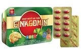  Hoạt Huyết An Thần Ginkgomin Hỗ Trợ Điều Hoà Lưu Thông Máu Não Hộp 6 Vỉ x 10 Viên 