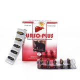  URSO-PLUS - Viên Bổ Gan, Thải Độc Gan An Toàn, Hiệu Quả Hộp 120 viên 