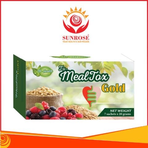  Bột TH-Mealtox GOLD bổ sung chất xơ, hỗ trợ kiểm soát cân nặng 07 gói 