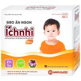  Siro Ích Nhi Plus Nam Dược bổ sung kẽm, seien và lysin giúp trẻ ăn ngon (4 vỉ x 5 ống x 10ml) 