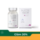  Viên uống Nucos Collagen 100% bổ sung collagen giúp tăng độ ẩm mịn cho làn da (90 viên) 