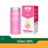  Viên uống WELSON BEAUTY Hyaluron Vita Boost 240mg hỗ trợ cấp ẩm đẹp da (Hộp 60 viên) 